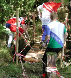 Robert leaving the ditch